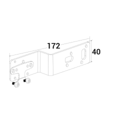 Крепление для водорозеток тип Z30 VP24