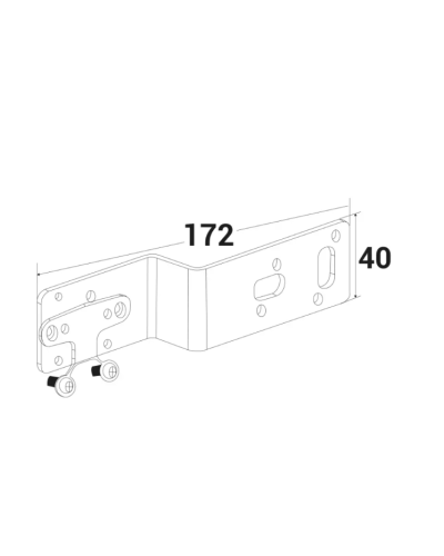 Крепление для водорозеток тип Z30 VP24