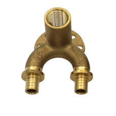 Двойное настенное колено  16*1/2*16（2.2）