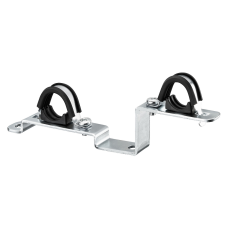 Кронштейн сдвоенный для коллектора, оцинкованная сталь  3/4" (1шт)