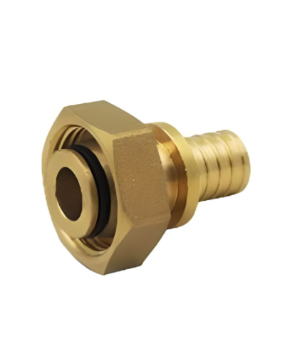 Переходник с накидной гайкой под евроконус 16х3/4"ВН