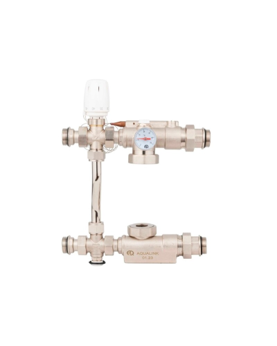 Универсальный насосно-смесительный узел с байпасом AQUALINK 2731 без насоса