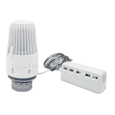 Термоголовка жидкостная с выносныйм (накладным) датчиком M30*1.5(1/50)