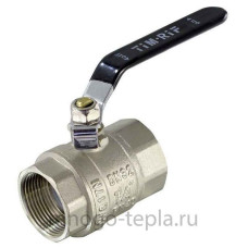 Кран шаровой усиленный (длиный рычаг) никелированная 3/4"г/г(10/40)