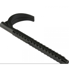 Крюк с дюбелем одинарный (8*80 мм) (50)