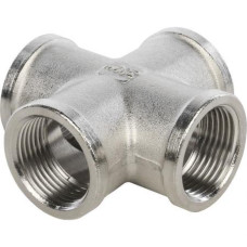 Крестовина никелированная 3/4F*3/4F*3/4F*3/4F(5/50)