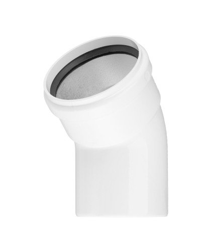 Колено 80-45(М-П) радиусное с манжетой, УТДК