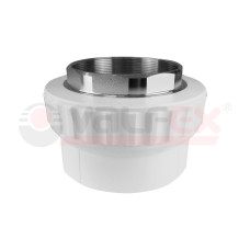 Муфта переходная с внутренней резьбой  32  х 1 1/4" под ключ (25/5) (Valfex) БЕЛАЯ