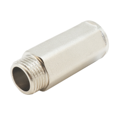 удлинитель никелированный. форма корпуса – шестигранная, под гаечный ключ 1/2-25(10/150)