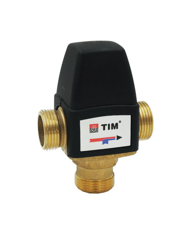 Термостатический смесительный клапан 1 ( 35-60°С) kv/s 1.6(1/30), TIM