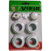 VR7B Набор для рад. БЕЗ КРОНШТЕЙНА (7) - 3/4" "VIEIR" (50/1шт)