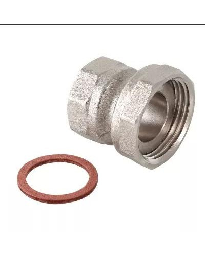 полусгон с накидной гайкой и наружной резьбой никелированный 3/4*3/4(5/130), TIM