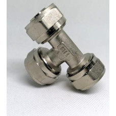 Фитинг обжимной – тройник 20*20*20(5/40)