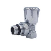 Вентиль регулировачный УГЛОВОЙ ВЕРХНИЙ ХРОМ."ViEiR"1/2"(80/10шт)