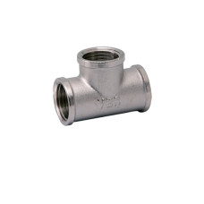 Тройник  НИКЕЛЬ T1/2г*1/2г*1/2г "ViEiR"(100/5шт)