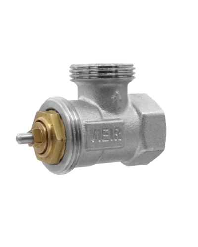 Вентиль термостатический УГЛОВОЙ ВЕРХНИЙ ViEiR3/4(80/10шт), VIEIR