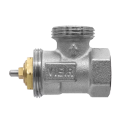 Вентиль термостатический УГЛОВОЙ ВЕРХНИЙ "ViEiR"1/2"(80/10шт)