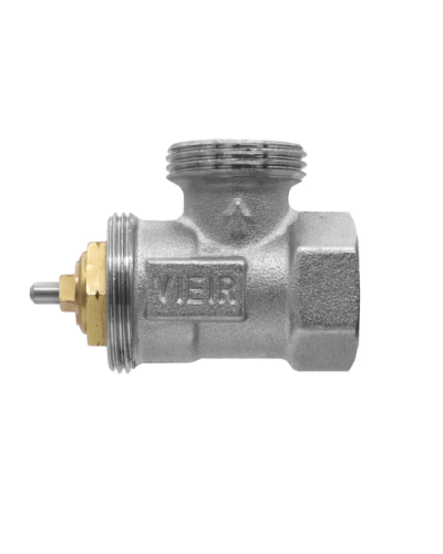 Вентиль термостатический УГЛОВОЙ ВЕРХНИЙ ViEiR1/2(80/10шт), VIEIR