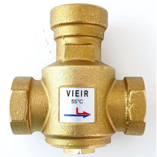 Трехходовой термостатический антиконденсационный клапан 1" (60°C)"ViEiR"(18/1шт)