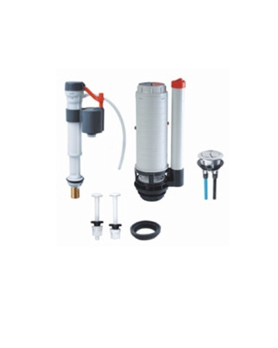 VRQ42 Комплект арматура для унитаза ЛАТУНЬ (20/1шт), VIEIR