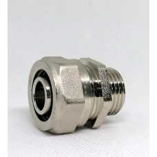 Фитинг обжимной с переходом на наружную резьбу 16*1/2 ш(10/160)