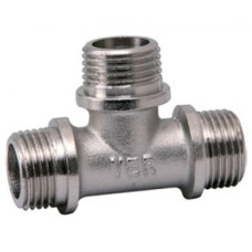 Тройник НИКЕЛЬ T3/4ш*3/4ш*3/4ш "ViEiR"(60/5шт)