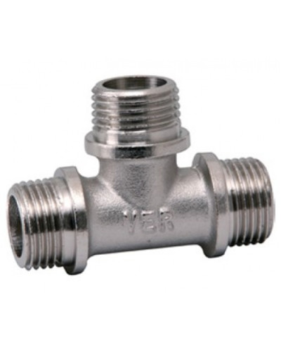 Тройник НИКЕЛЬ T3/4ш*3/4ш*3/4ш ViEiR(60/5шт), VIEIR