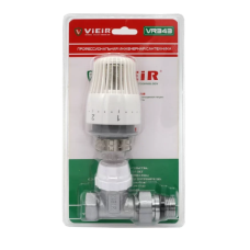 Комплект терморегулирующий 1/2"  ПРЯМОЙ (25/1шт) "ViEiR"