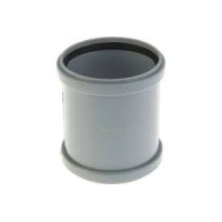 Муфта двухраструбная 110 мм вн. канализация (60) VALFEX (ремонтная, без перегородки)