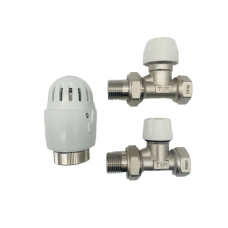 Комплект терморегулируюшего оборудования для радиатора прямой 1/2"(1/20)