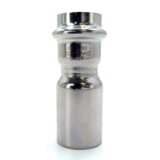 Муфта из нержавеющей стали18×18  "VER-PRO"   (80/5шт)