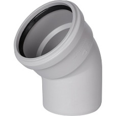 STOUT Отвод канализационный бесшумный D 110 45°
