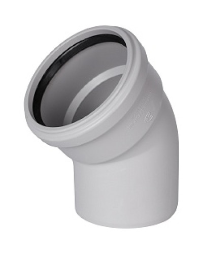 STOUT Отвод канализационный бесшумный D 110 45°