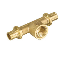 Тройник установочный 16 (2.2) * 1/2"г * 16(2.2).аксиальный(12/96)