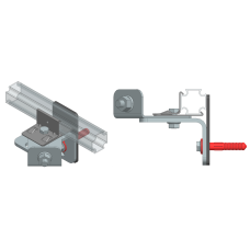 Комплект для крепления модуля инсталляции в углу (цена за 1шт.)