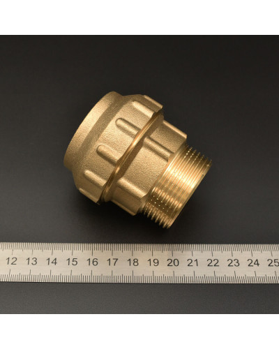 VER365 Фитинги для трубы ПНД 40x11/4M (50/2шт), VIEIR