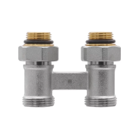 Вентиль для ради.с седельным затвором "Мультифлекс"  3/4"-ПРЯМОЙ "ViEiR" (48/4шт)