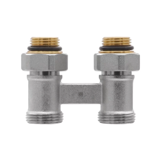 Вентиль для ради.с седельным затвором "Мультифлекс"  3/4"-ПРЯМОЙ "ViEiR" (48/4шт)