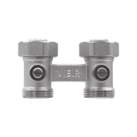 Вентиль для ради.с седельным затвором "Мультифлекс"  3/4"-ПРЯМОЙ "ViEiR" (48/4шт)