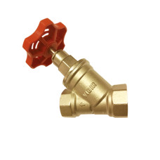 Вентиль прямоточный запорно- регулировочный 1" "ViEiR" (30/3шт)