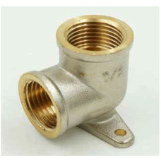 Уголок установочный никелированная 1/2F*1/2F(10/100)