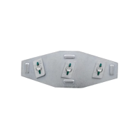 Х-образный соединитель с гайками быстрого монтажа (120/4шт)