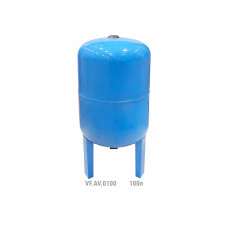 Гидроаккумулятор верт. VALFEX .AV 100л. (СИНИЙ) (с выс.ножками) (8 шт./пал.)