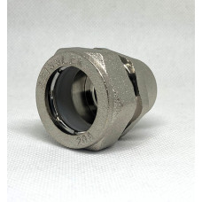 Муфта труба-вн. резьба (никелированная) 25*11/4(5/40)