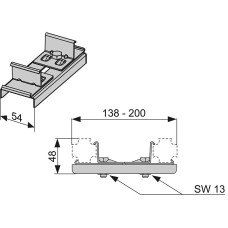 Соединение универсальное WALLBOX (цена за 1шт.)