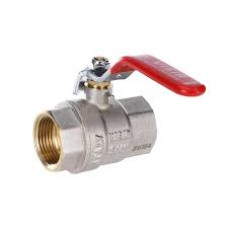 VR200-04 Кран шар.11/4"F/F (Р) КРАС. НИКЕЛЬ(36/6)