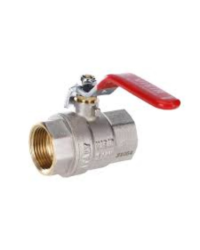 VR200-04 Кран шар.11/4F/F (Р) КРАС. НИКЕЛЬ(36/6), VIEIR