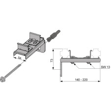 Крепление двойное WALLBOX (цена за 1шт.)