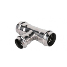 Трехраструбный пресс-тройник из нержавеющей стали 15*15*15mm(5/80)