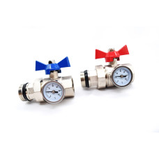 Кран шаровой пря.с полусгоном  1" "ViEiR" (20/1пара)